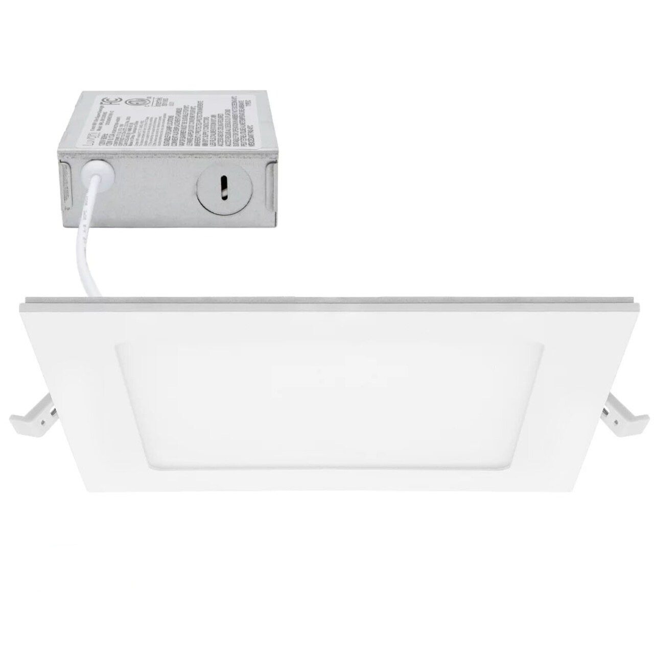 GreenLux 6-in 14w LED Square Slim Downlight 5000K Daylight 120v Dimmable